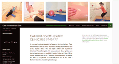 Desktop Screenshot of cahirphysiotherapy.com